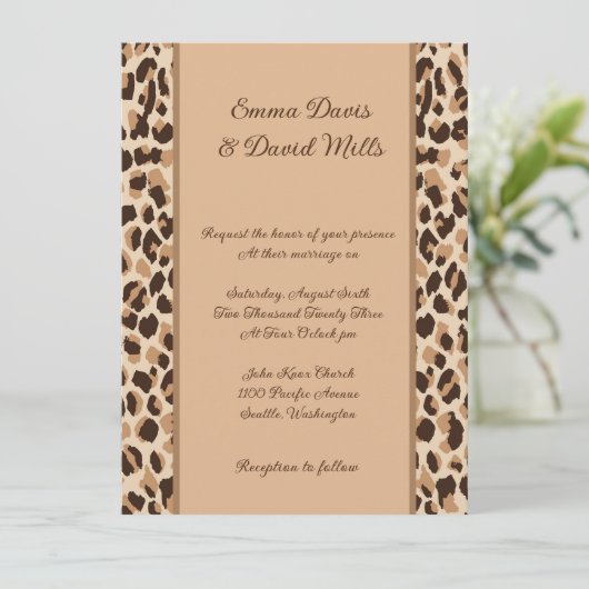 Faire-part de mariage (Debout devant)