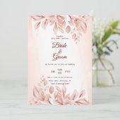 faire-part de mariage (Debout devant)