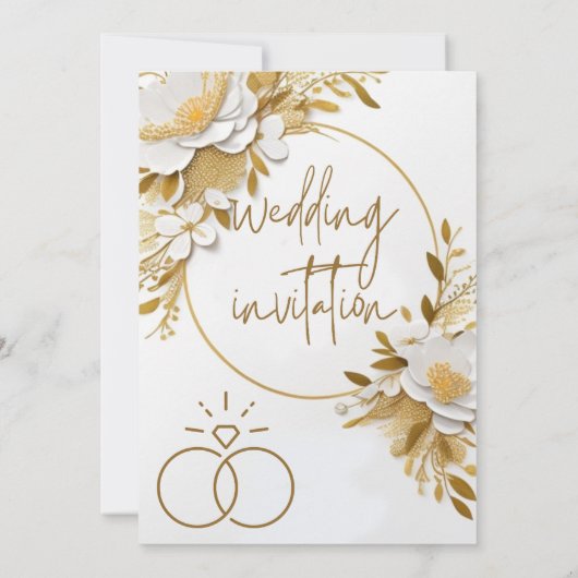 faire-part de mariage (Dos)