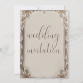 faire-part de mariage (Dos)