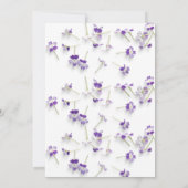 Faire-part de mariage (Dos)