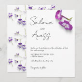 Faire-part de mariage (Devant / Derrière)