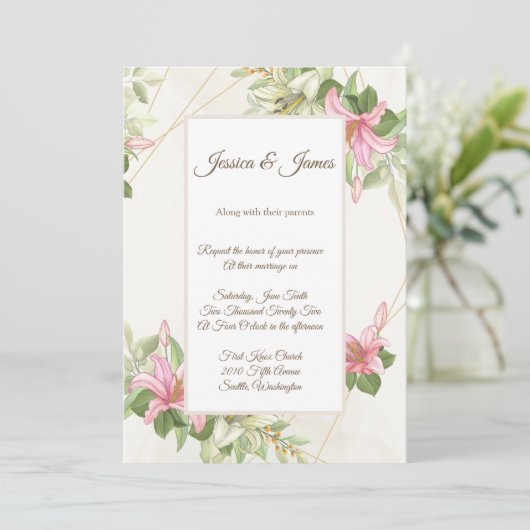 Faire-part de mariage (Debout devant)