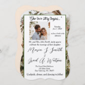 Faire-part de mariage (Devant / Derrière)