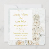 faire-part de mariage (Dos)