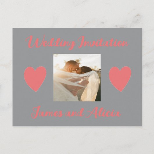 Faire-part de mariage (Devant)