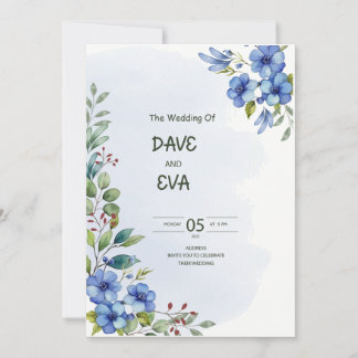 Faire-part de mariage
