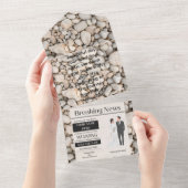 faire-part de mariage (Déchirure)