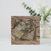 faire-part de mariage (Debout devant)