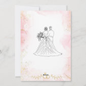 Faire-part de mariage (Dos)