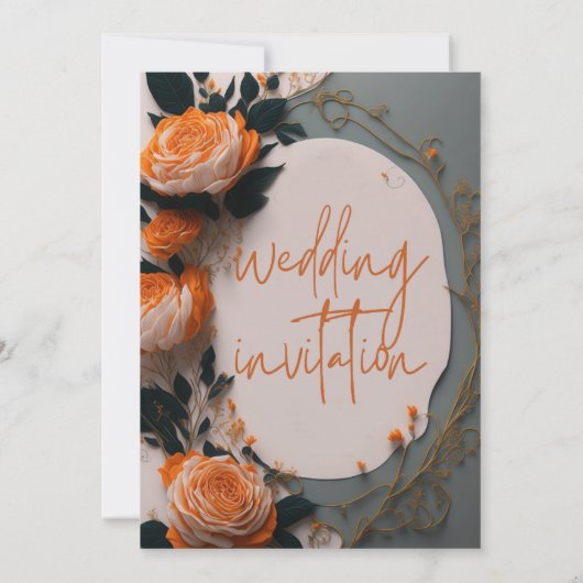 faire-part de mariage (Dos)