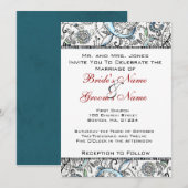 Faire-part de mariage (Devant / Derrière)