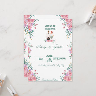 Faire-part de mariage