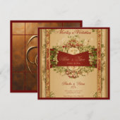 faire-part de mariage (Devant / Derrière)