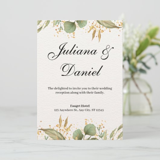 Faire-part de mariage (Debout devant)