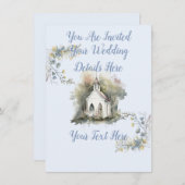 Faire-part de mariage (Devant / Derrière)