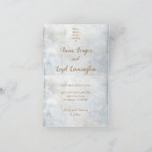 Faire-part de mariage (Intérieur)