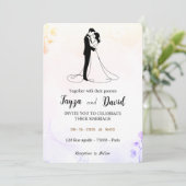 Faire-part de mariage (Debout devant)