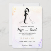 Faire-part de mariage (Devant)