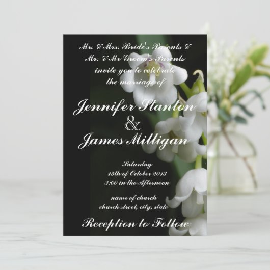 Faire-part de mariage (Debout devant)