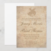 Faire-part de mariage (Devant / Derrière)