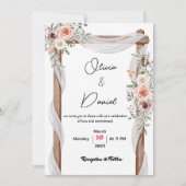 faire-part de mariage (Devant)