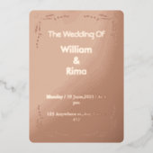 Faire-part de mariage (Recto)