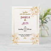 Faire-part de mariage (Debout devant)