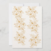 Faire-part de mariage (Dos)