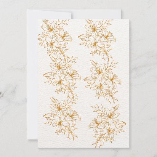 Faire-part de mariage (Dos)