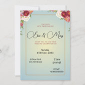 Faire-part de mariage (Devant)