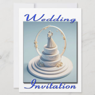 Faire-part de mariage 3D Couple dansant sur leur g