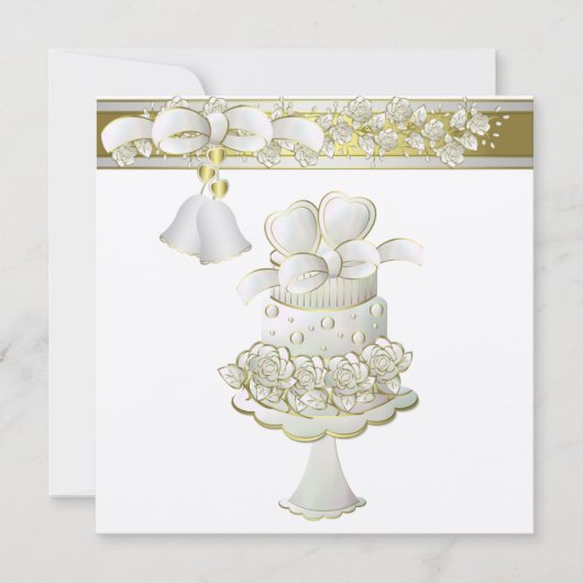 Faire-part de mariage 5,25 po x 5,25 po (Devant)