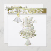 Faire-part de mariage 5,25 po x 5,25 po (Devant / Derrière)