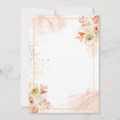 Faire-part de mariage 5 x 7 po (Dos)