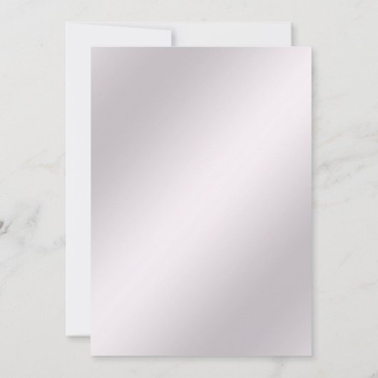 Faire-part de mariage à cadre rose (Dos)