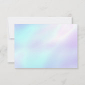 Faire-Part de Mariage à Date Enregistrée avec Chan (Dos)