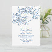 Faire-part de mariage à Edisto Beach | Edisto Isla (Debout devant)
