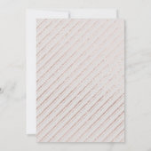 Faire-part de mariage à encadrer gris et or classi (Dos)