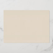 Faire-part de mariage à feuille d'érable pourpre d (Verso)