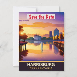 Faire-part de mariage à Harrisburg Pennsylvanie ri