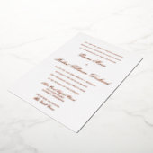 Faire-part de mariage à huile classique (Rotation)