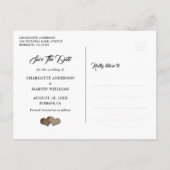 Faire-Part de Mariage à l'Anglaise en Pot Mason Sa (Dos)