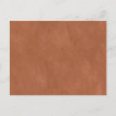 Faire-Part de Mariage à l'Aquarelle Abstraite en T (Dos)