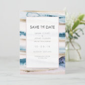 Faire-Part de Mariage à l'Aquarelle Moderne et Art (Debout devant)