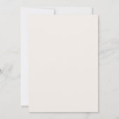 Faire-part de mariage à l'aquarelle Ocean Mist (Dos)