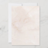 Faire-Part de Mariage à l'Arche Florale Aquarelle (Dos)