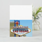 Faire-part de MARIAGE à Las Vegas la Fabuleuse (Debout devant)