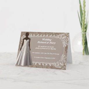 Faire-part de mariage à l'élégance naturelle