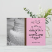 Faire-part de mariage à l'occasion de la Saint-Val (Debout devant)